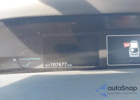 2019 Toyota Prius Prime Plus z USA, uszkodzony, nr VIN JTDKARFP9K3116166